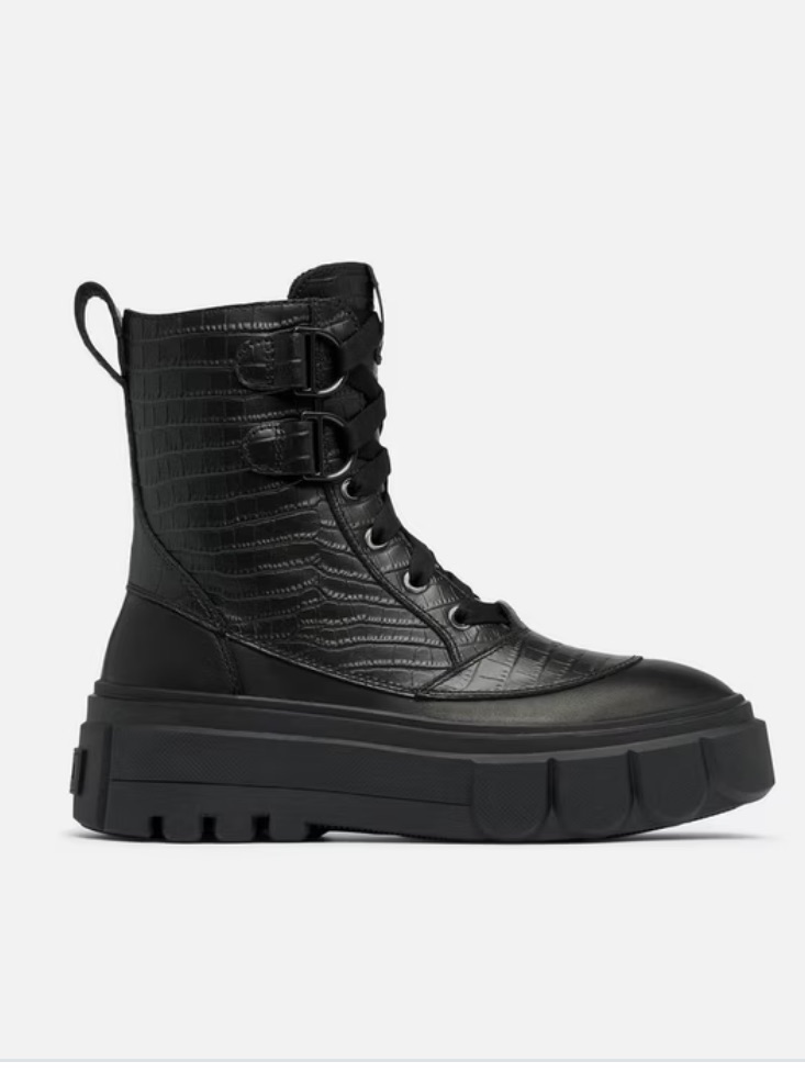 Sorel Caribou X Boot Lace Waterproof Boots Women’s Size 9.5 Nwob Black